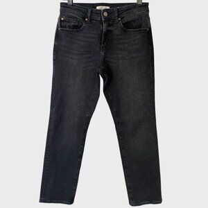 Warp+Weft ORD Chicago Straight Stretch Fit Denim Jeans Black Men's Size 29X30